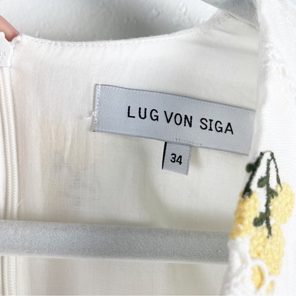 Lug Von Siga Emma Embroidered Mini Dress - Picture 8 of 10